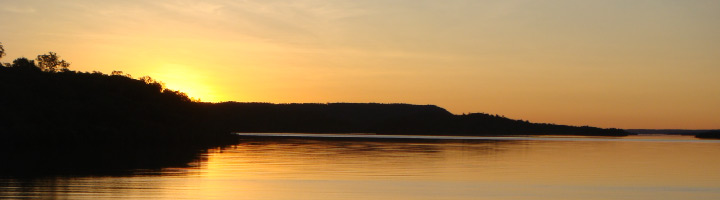 Sunset on the Kimberley coast